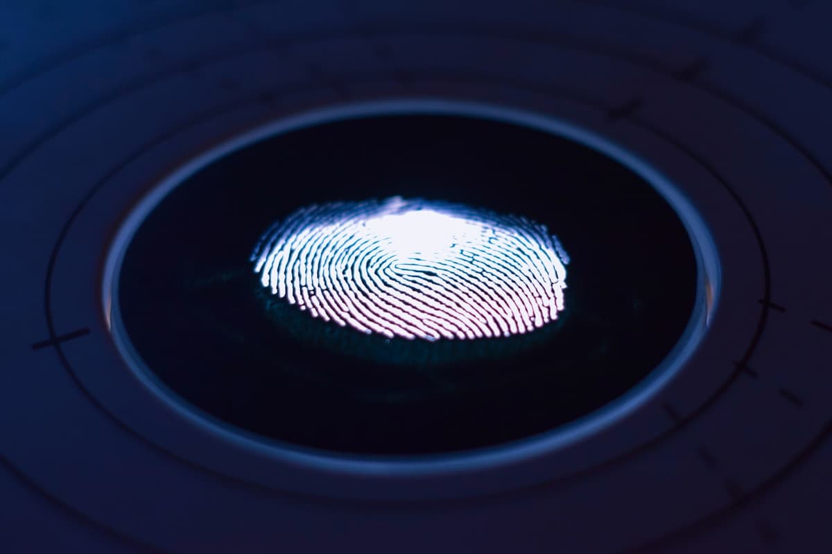 Biometric fingerprint access control for cleanroom entry